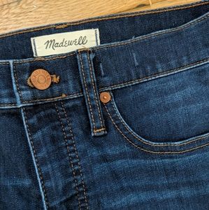 Madewell 10" high rise skinny jeans